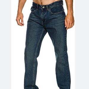 Billabong Fifty Dark Wash Straight Jeans sz 32x 31 EUC